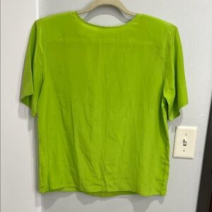 Lime Green Women's Blouse